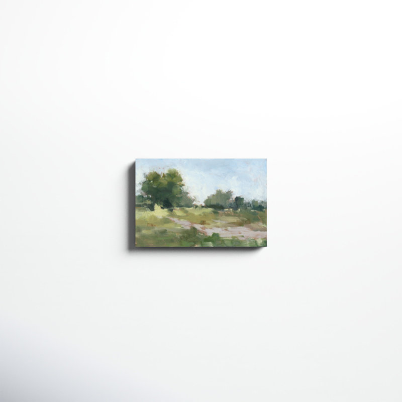 «Beaten Path I» par Ethan Harper - reproduction d'art sur toile tendue, H 12 po x l 18 po, Unframed, Non
