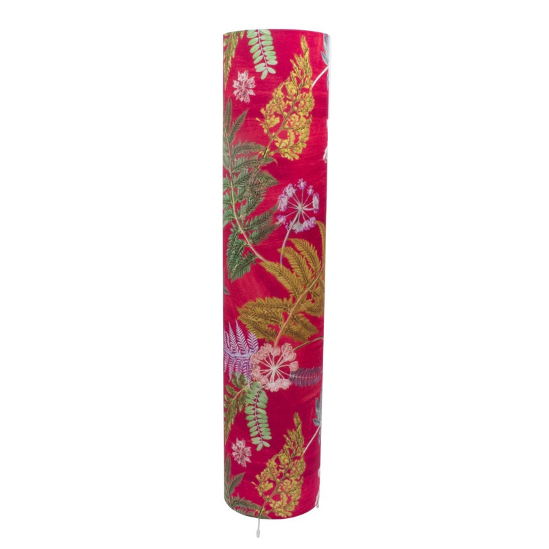 Fatih 100cm Column Floor Lamp, Hot Pink