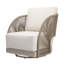 Ensemble de chaises pivotantes deux pièces Malibu avec coussins Sunbrella