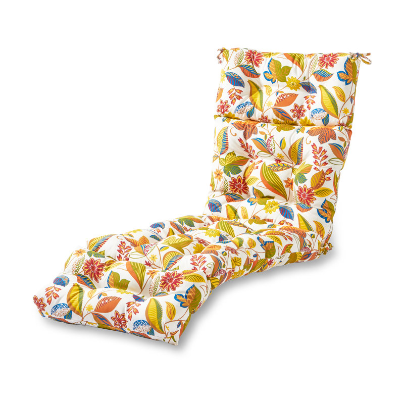 Coussin de chaise longue d'extérieur capitonné Shipton, Esprit