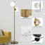 Lampe DEL sur pied 65 "