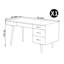 Bureau en bois massif de style américain