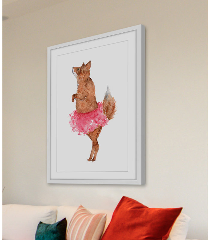 Thimble Sparrow - Single Picture Frame Print, 91cm H x 61cm W x 3.81cm D