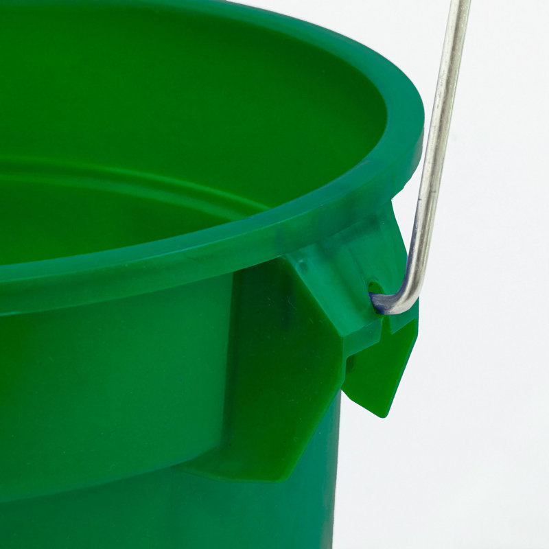 Compartiment de rangement écologique en plastique, Vert