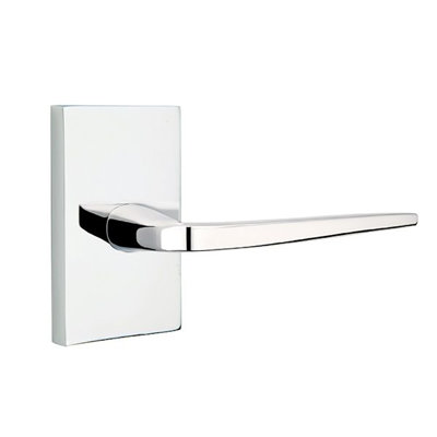 Athena Flat Passage (Hall & Closet) Door Lever with Rectangle Rosette