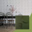 L 11 7/8 po x H 11 7/8 po Panneau mural décoratif 3D EnduraWall Apollo, vert canyon satiné UltraCover (couvre 0,98 pi2)-123527072
