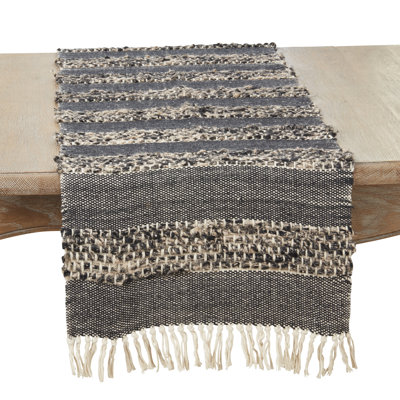 Josette Runner Striped Cotton Table Runner