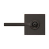 Latitude Lever with Collins Trim Bed and Bath Lock