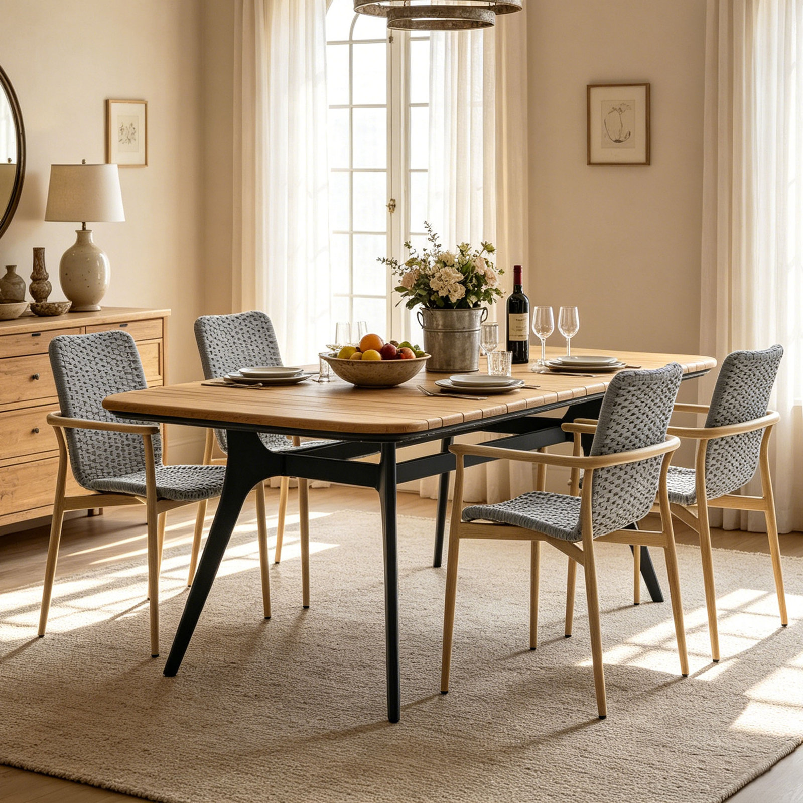 Orsa 70" Outdoor Dining Table