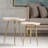 Tyringham Solid Wood Tray Top Nesting Tables