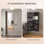 Adalbern Solid Wood Jewelry Armoire-1100141789