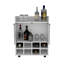 Chariot-bar, salon, blanc