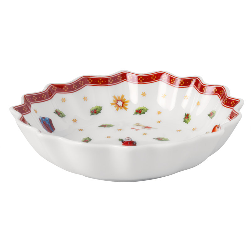 Villeroy & Boch Toy's Delight Christmas Collection Dip Bowl, 6 oz Capacity