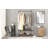 Aarjav 37.4'' Rolling Wall Mounted Clothes Rack