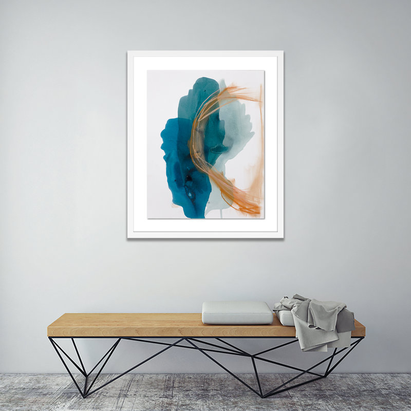 Wisdom Print by Kim Whiteside, White, 40" H x 33" W x 2.5" D