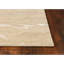 Tapis beige en laine touffeté à motif abstrait Broden-93808422