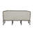 Argan Upholstered Sofa in Cream and Brown
