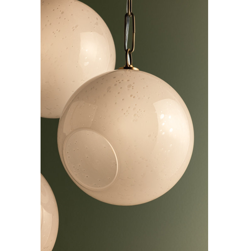Troy Lighting Bramble Chandelier in Patina Brass, 14.25" H x 26" W x 26" D, 3 Lights