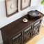 Armoire à 3 portes au design, à la finition, polyvalente pour les repas, style, couleur, rangement idéal-821581589