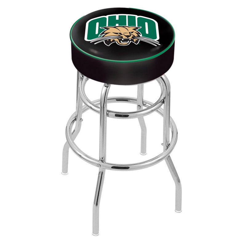 NCAA Swivel Bar & Counter Stool, Counter Stool (25" Seat Height), Ohio University