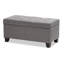 Repose-pieds rangement touffeté Colgan-1847287691