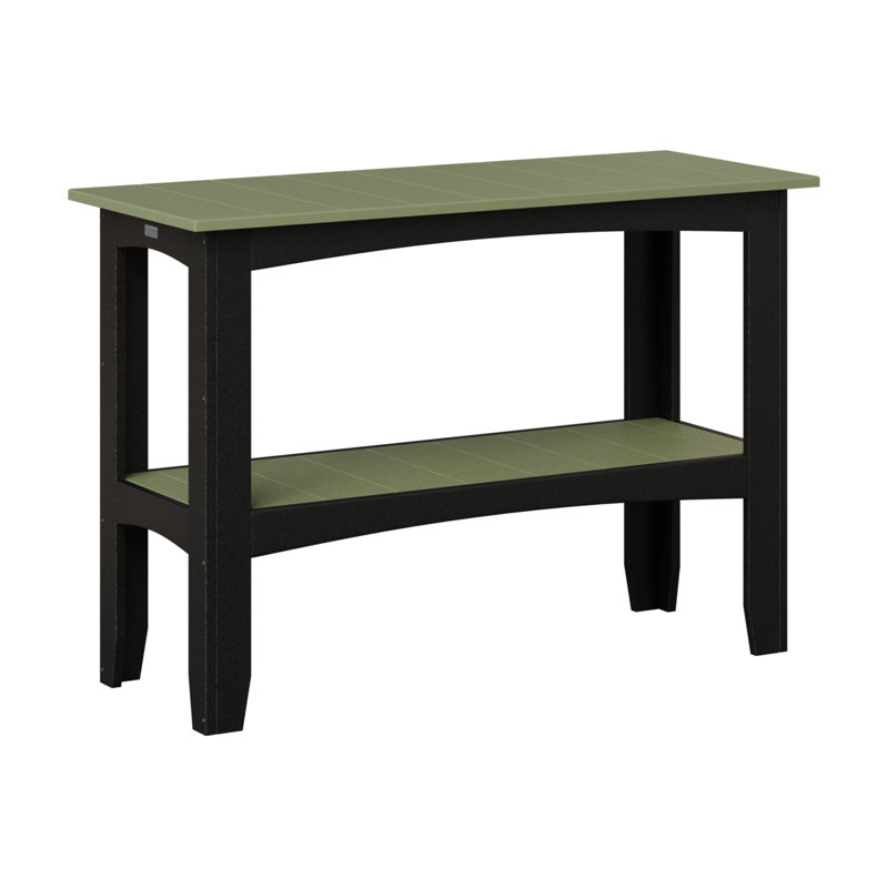 Outdoor Bar Table, Black, Sage
