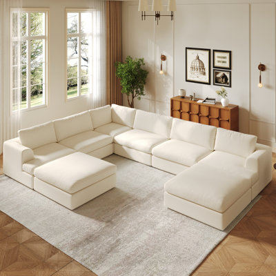 Akshata Upholstered Sectional Reversible
