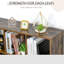 Bibliothèque standard H 39,37 po x l 38,39 po