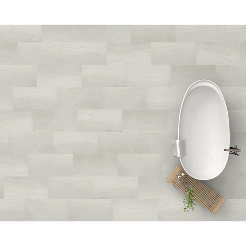 Carreau de vinyle ADURA®Flex avec Microban® Arctique 12 po x 24 po x 2,5 mm, Frost