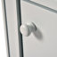 Ensemble de meuble-lavabo 24 po avec lavabo en céramique, armoire de rangement autoportante moderne, tablette réglable en hauteur, portes à fermeture douce
