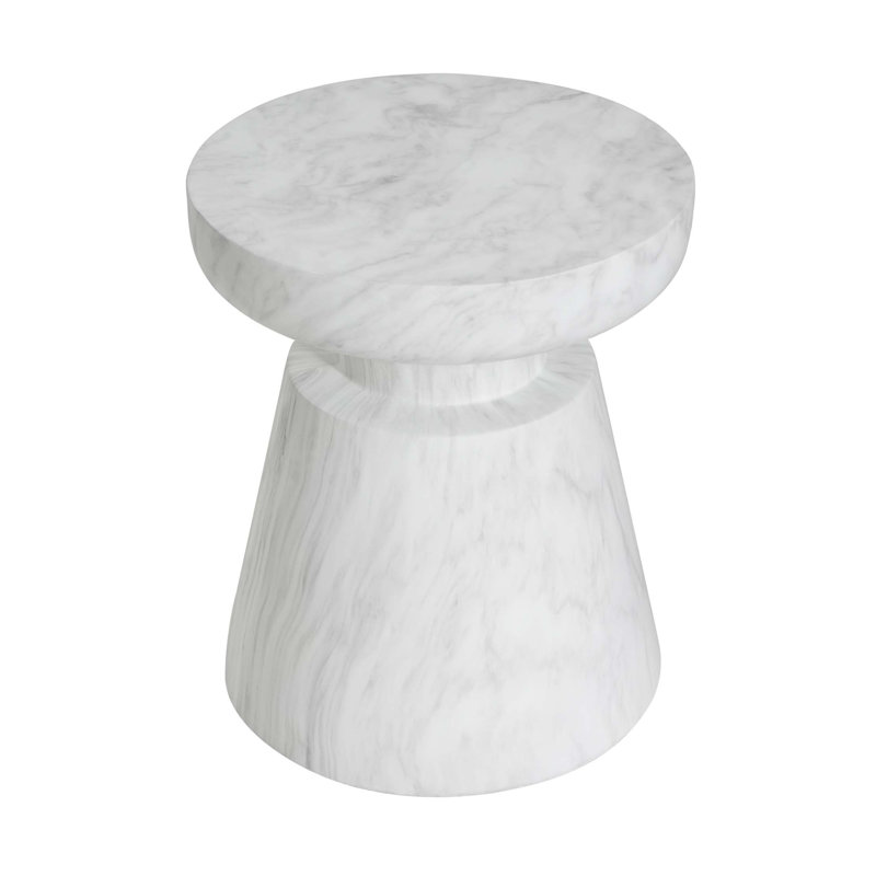 Outdoor Ponti Travertine Side Table