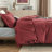 Bedsure Brown Duvet Cover Twin Size - Soft Double Brushed Bedding Set for Kids & Adults（Set of 3）-109724490-109724468