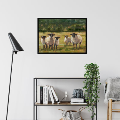 Babsy Sheep Family I - Painting
