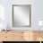 Agampreet Wood Flat Wall Mirror-1568794385