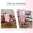 25.6 Inch Adjustable Armrest Dual Purpose Leg Swivel Office Chair With Spikes-749801904