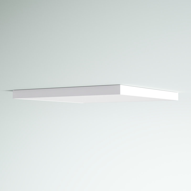 Orduna LED Flush Mount, White