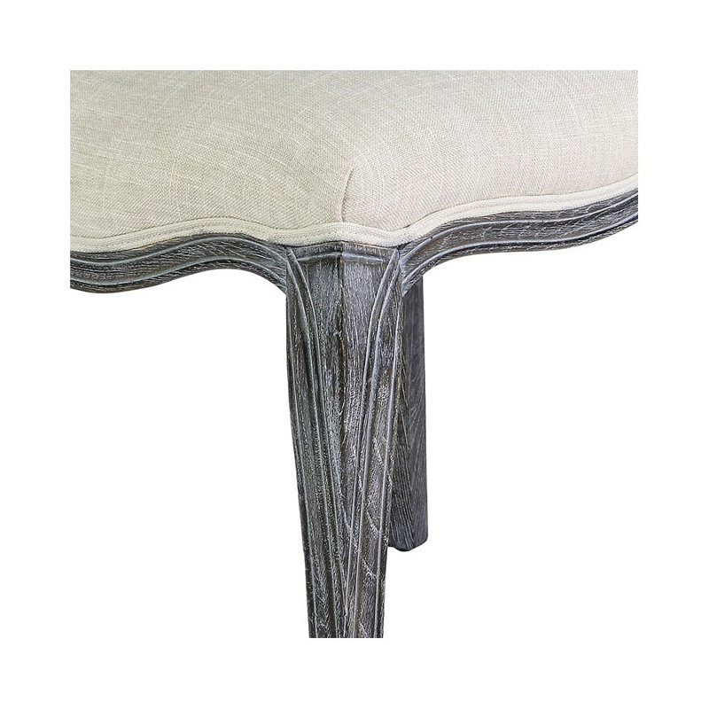 Dijon Fabric Side Chair in Ivory