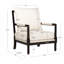 Fauteuil en polyester 29,5 po Marroquin