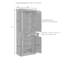 Garde-manger 72" Seaside-51357954