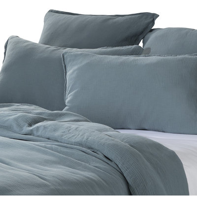 Muslin 100% Cotton Muslin Plain Colour Duvet Cover