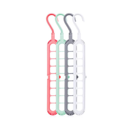 Dysheka Plastic Non-Slip Multi-Layer Hanger
