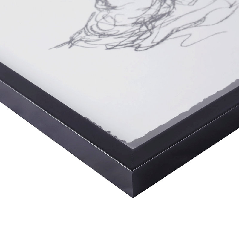 Sketch 2-Piece Framed Glass And Matted Wall Art Set