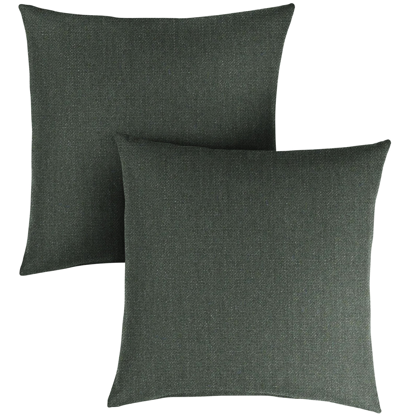 Ashish Outdoor Sunbrella Rectangular Pillow Cover & Insert, Square 24", Green