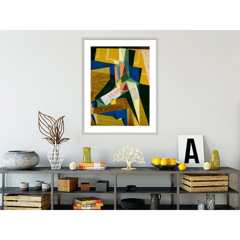 «Still Life» par Juan Gris, impression giclée sur cadre, H 41,5 po x l 32,64 po