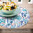 Brigh Lagoon 4 Pack Round Reversible Easy Care Placemats