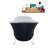 59.1'' x 27.6'' Freestanding Soaking Acrylic Bathtub-76223192-90752803