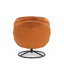 Azura Swivel Accent Chair with Footstool-1895488097