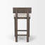 Tabouret de comptoir Clarise Willadeene