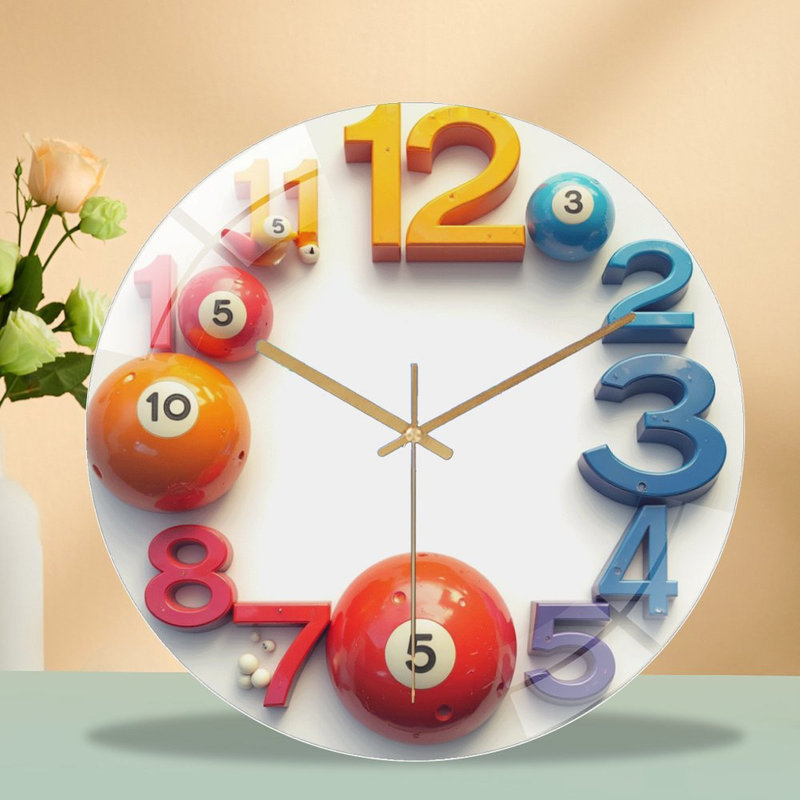 Horloge murale 12 po