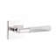 Select Round Single Dummy Door Lever with Square Rosette-442853543